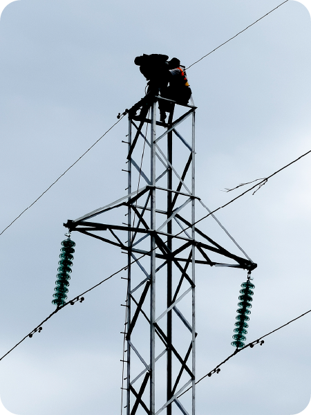 Instalación eléctrica de alta tensión card